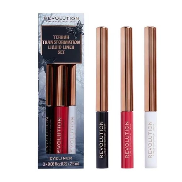 MAKEUP REVOLUTION Revolution Terror Transformation Liquid Liner Set - Picture 1 of 6